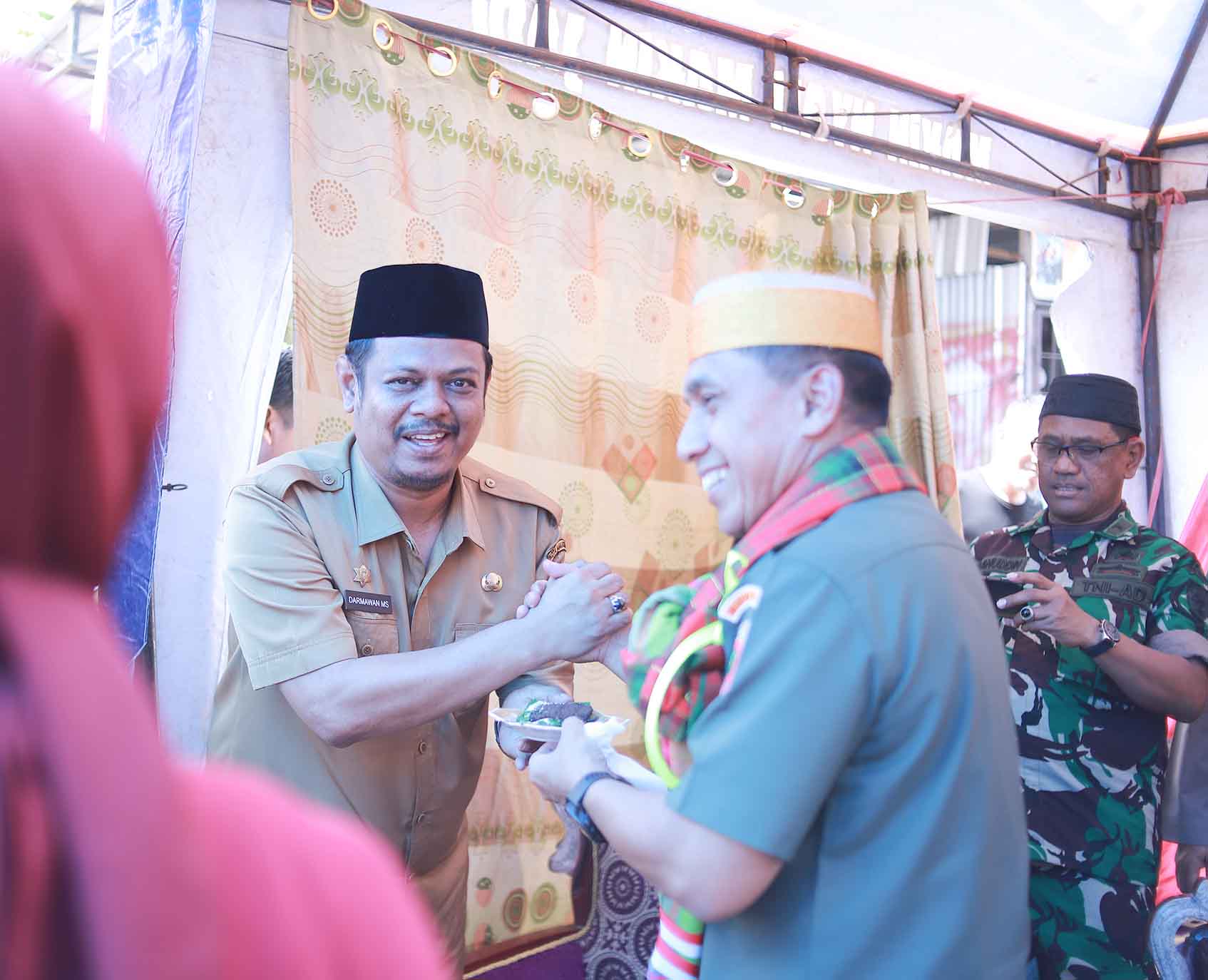 Gambar Mewakili Camat, Darmawan hadiri Silaturrahim Pangdam XIV Hasanuddin di Kampung Batuttambung Pai